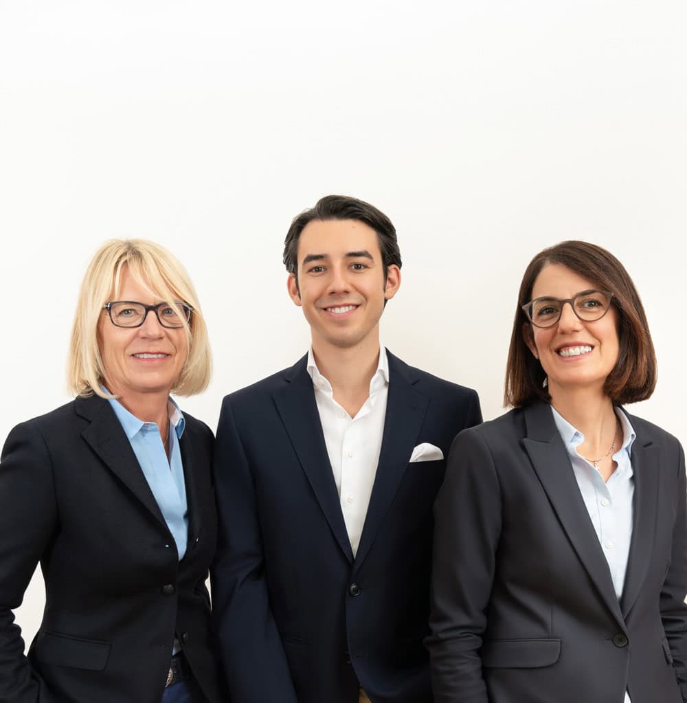 Bernadette Grossenbacher, Raul Sandholzer <br>und Susana Sandholzer (v.l.n.r.)